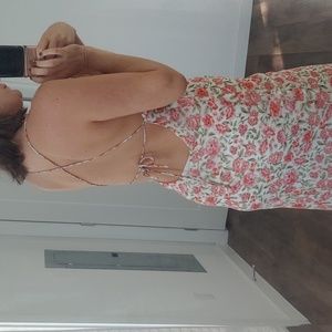 Floral slip dress